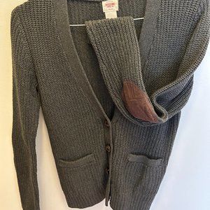 Sweater with Arm Patches, Never Worn